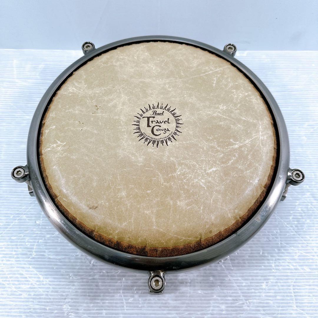 【美品】Pearl パール Travel Conga パールトラベルコンガ