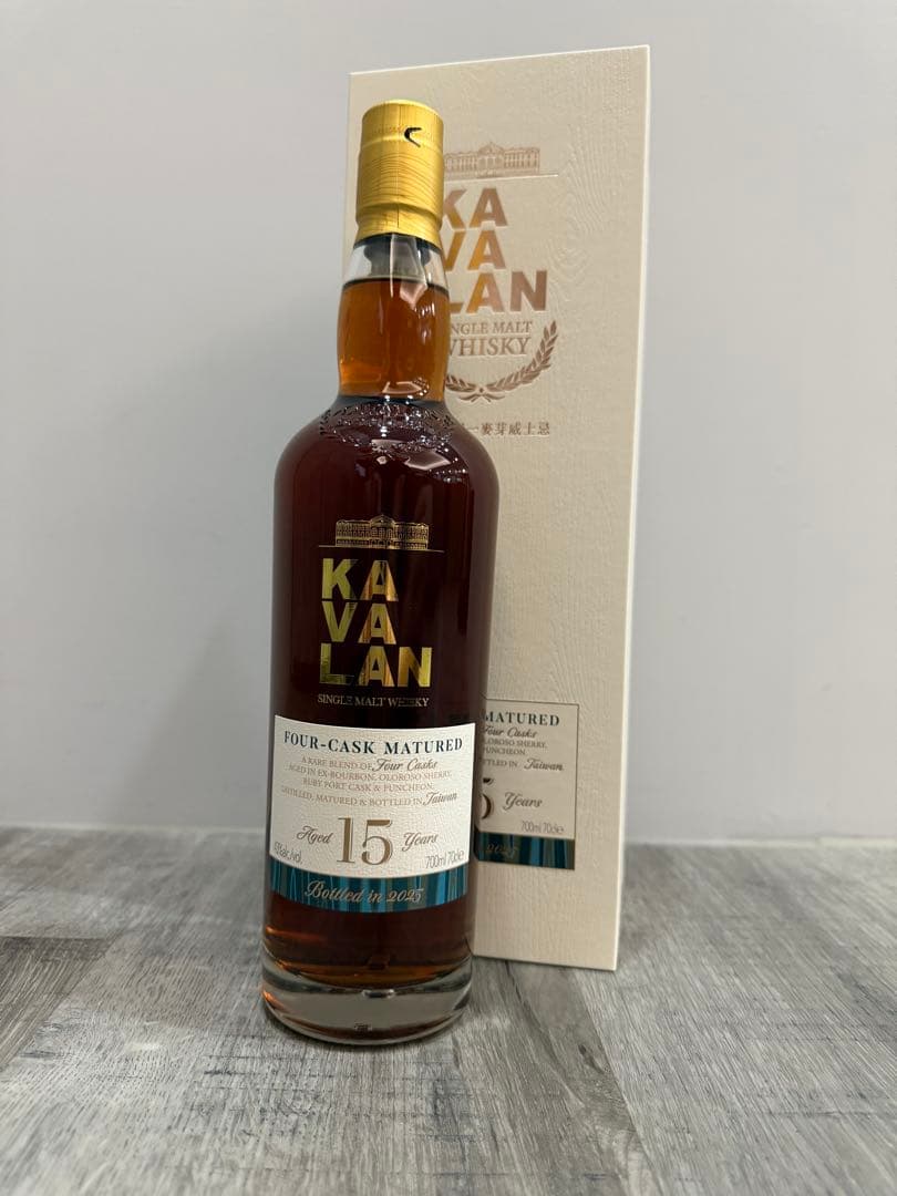 ト*ロ様 カバラン 初の15年年数熟成 日本未発売 数量限定 2025 KAVA