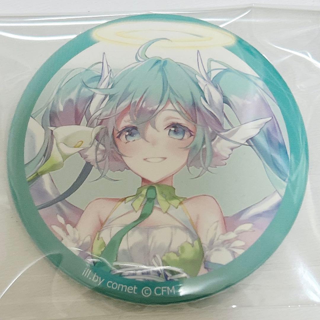 初音ミク 缶バッジ 天使 comet