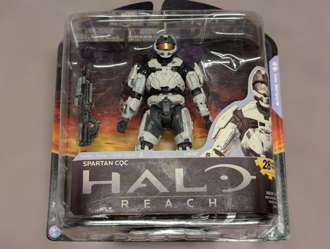 Halo Reach　CQC　白　マクファーレントイズ　フィギュア