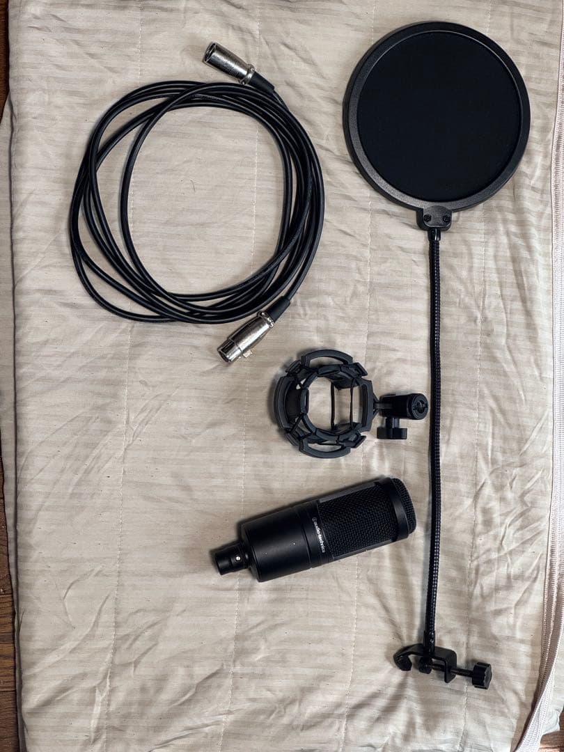 タ*ル様 audio-technica at2020 ポップフィルター付き