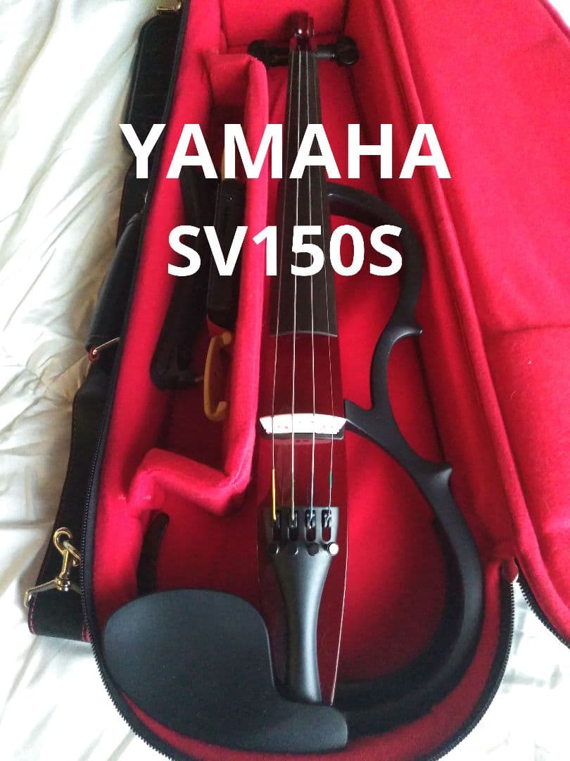 YAMAHA　サイレントバイオリン　　SV150S　肩当て　消音器etc
