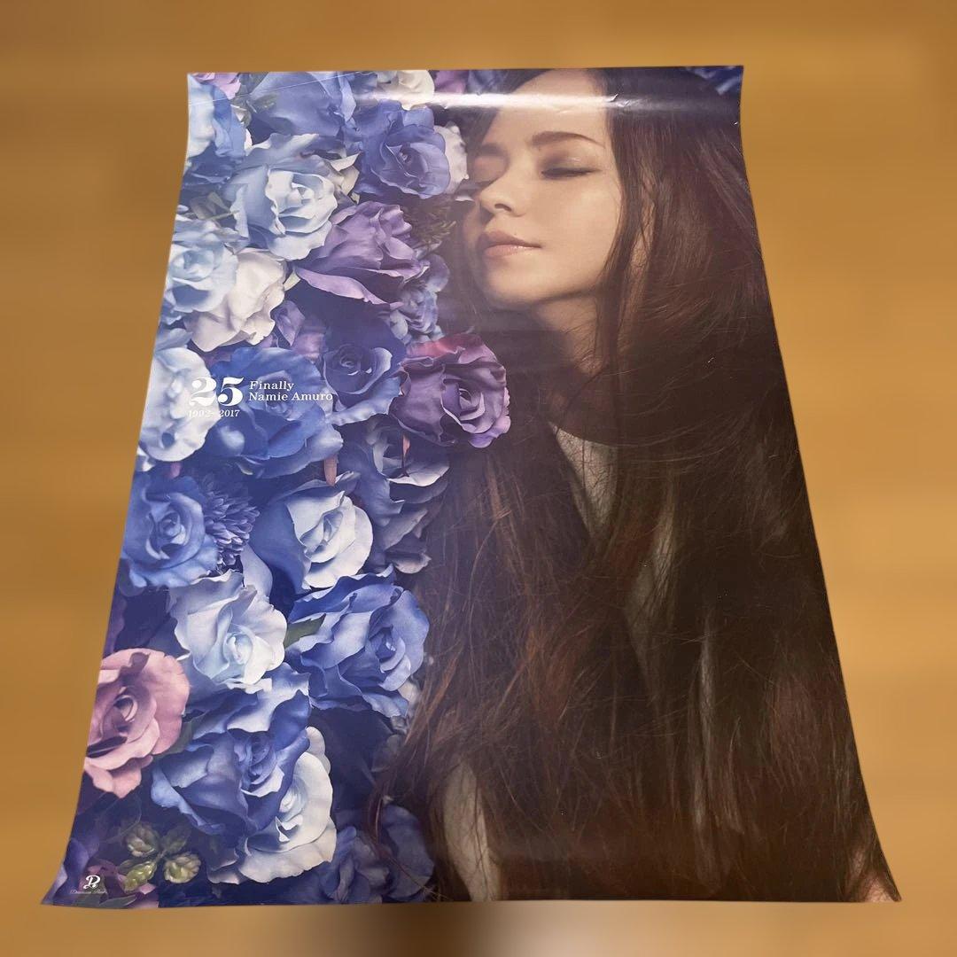 安室奈美恵 finally 25周年 ポスター