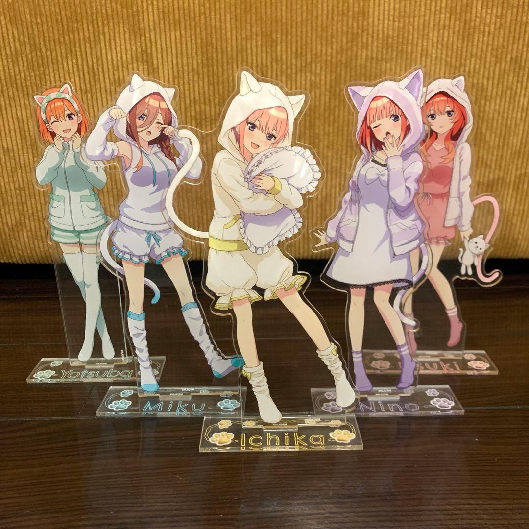 五等分の花嫁 アクリルスタンド モーリーオンラインスクラッチ