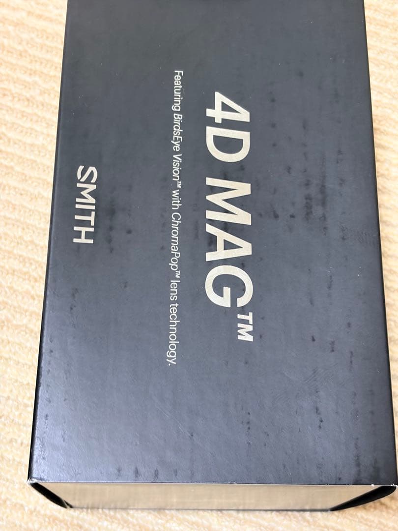 【新品同様】SMITH ゴーグル 4D MAG クロマポップ　アジアンフィット
