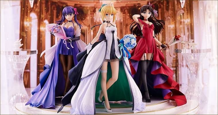 新品未開封 Fate 15th フィギュア Premium Box 15周年