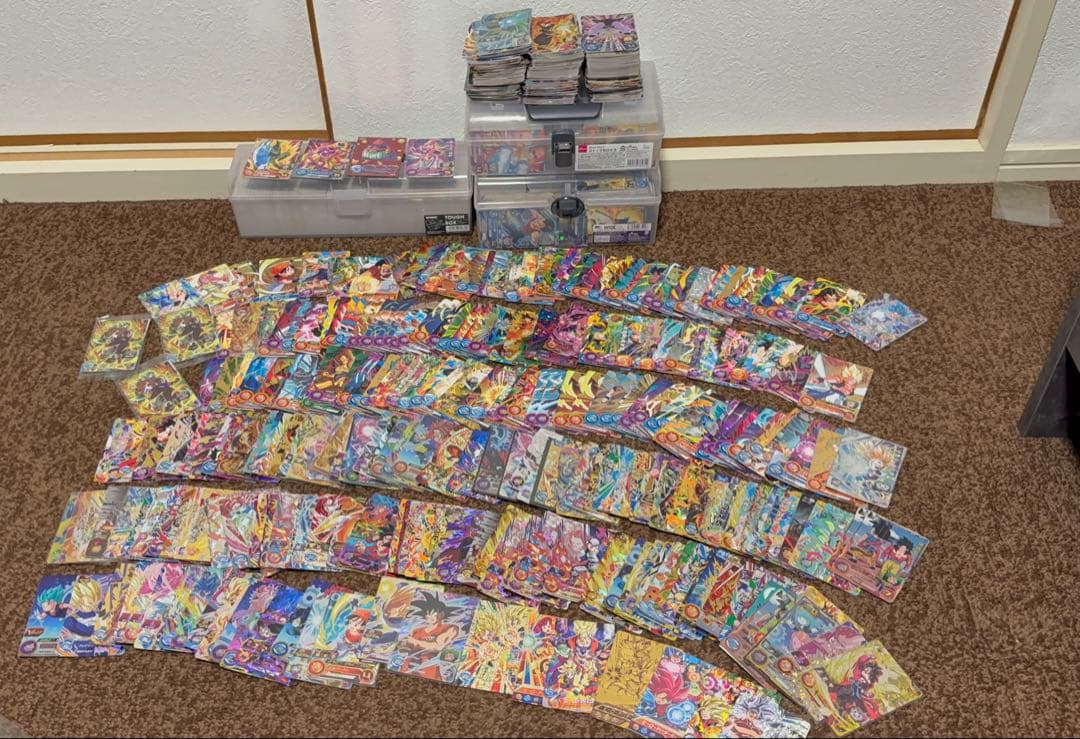 とら ドラゴンボールヒーローズ まとめ売り2394枚