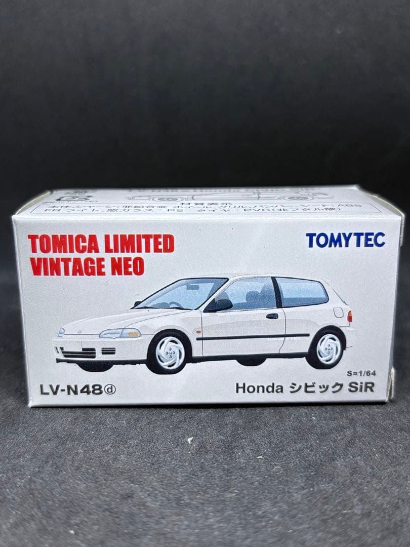 トミカリミテッドヴィンテージ LV-N48 ホンダ シビック SiR EG6 白