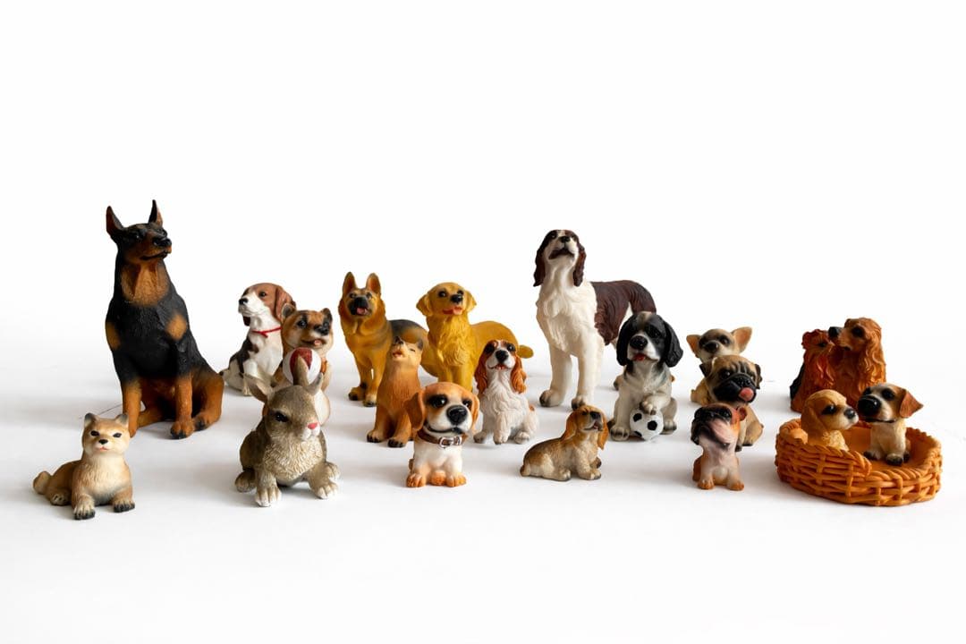 可愛い犬のフィギュア置物 まとめ売り！ インテリア 雑貨 希少品