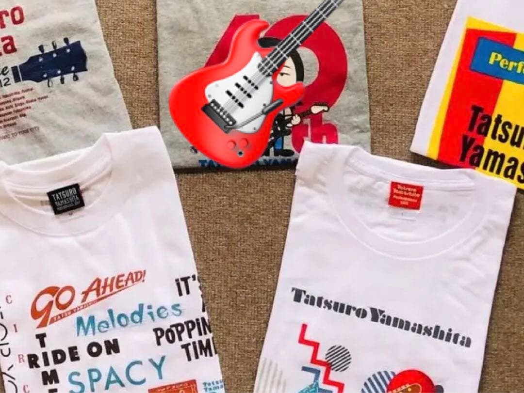 山下達郎　ツアーTシャツ　4枚　新品未使用