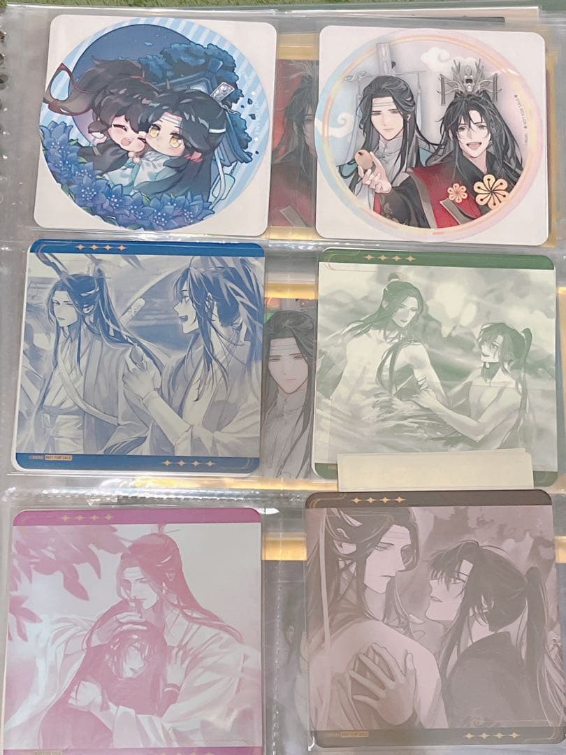 魔道祖師　スイパラ　コースター旧柄　まとめ売り