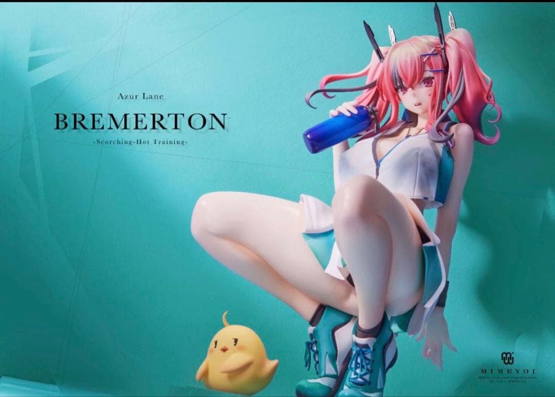 豪華仕様 アズールレーン ブレマートン 熱々トレーニング 完成品フィギュア