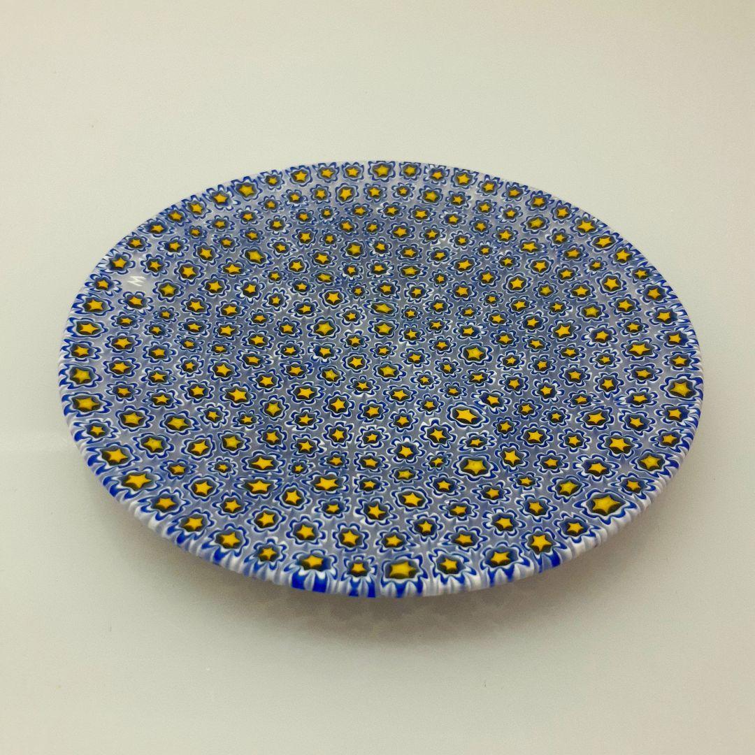 MURANO MORETTI GLASS モレッティ ミルフィオリ プレート 皿