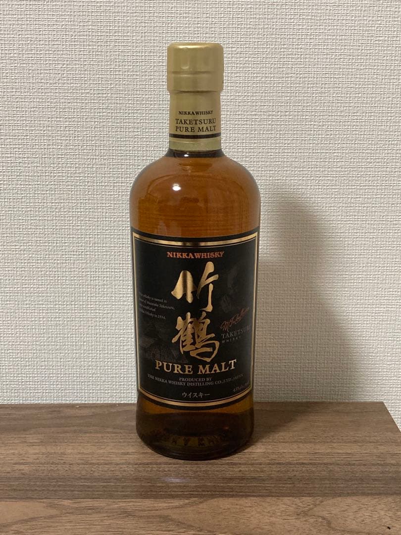 ニッカ竹鶴ピュアモルト　黒ラベル
