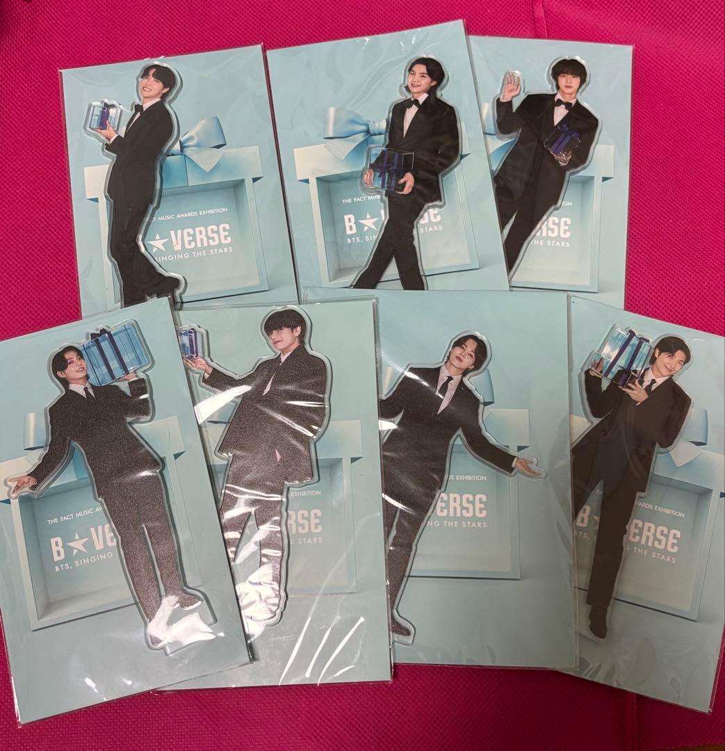 新品未開封 BTS B★VERSE アクリルスタンド 7枚セット 寺田倉庫