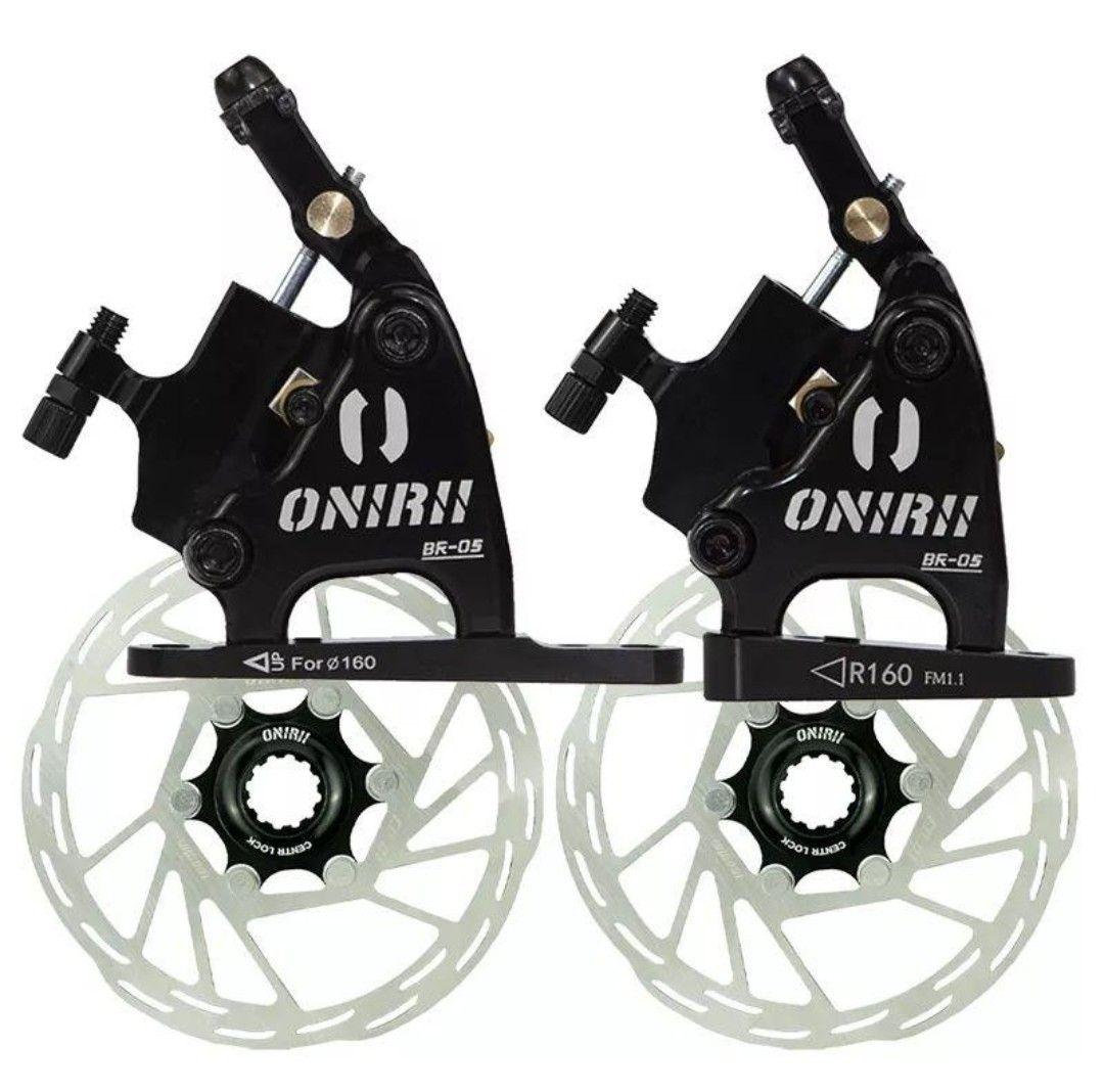 最上級ONIRII機械式油圧ディスクブレーキキット★従来品1.2倍★機械式⇛油圧