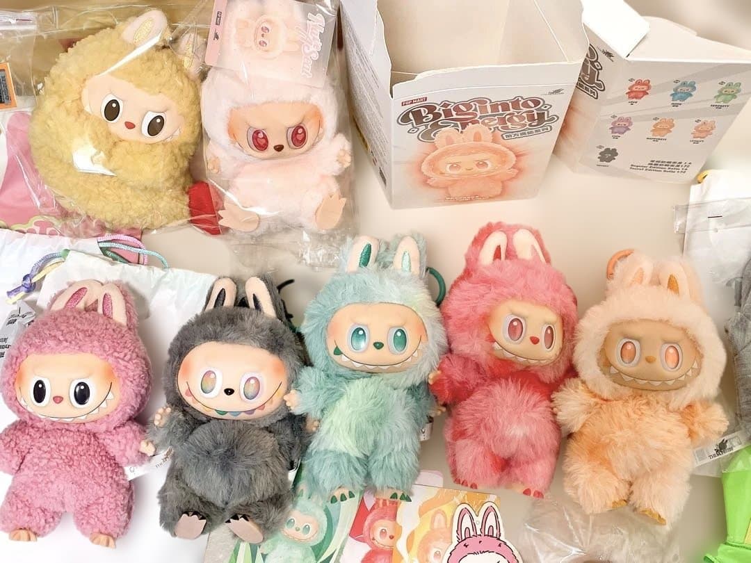 ラブブ　LABUBU セット　エナジー、マカロン、エビフライ他