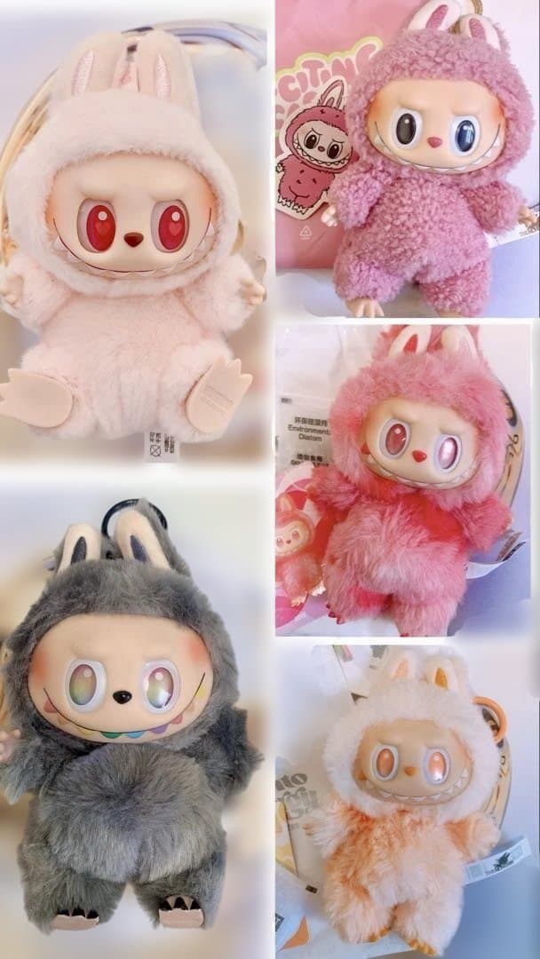 ラブブ　LABUBU セット　エナジー、マカロン、エビフライ他