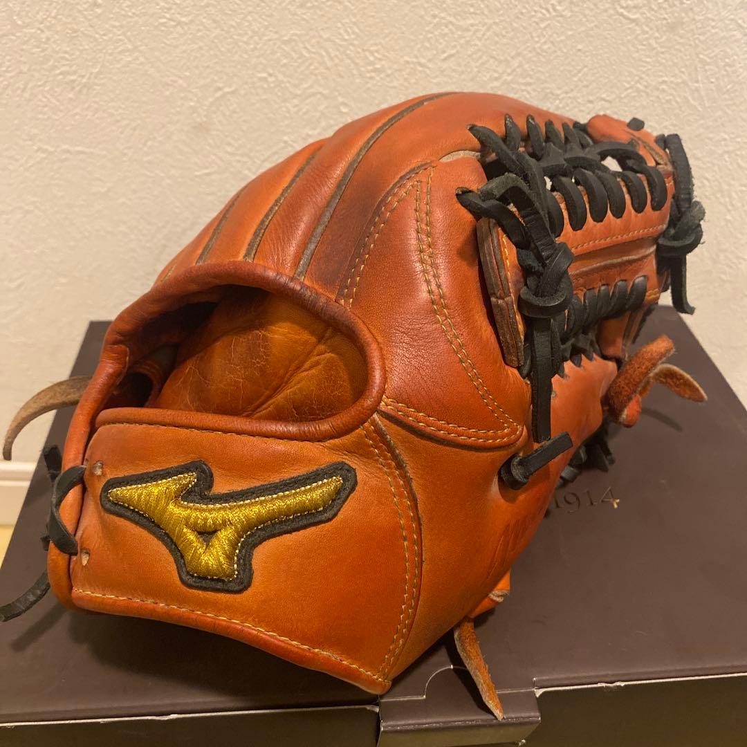 Mizuno ブラウンレザーグローブ