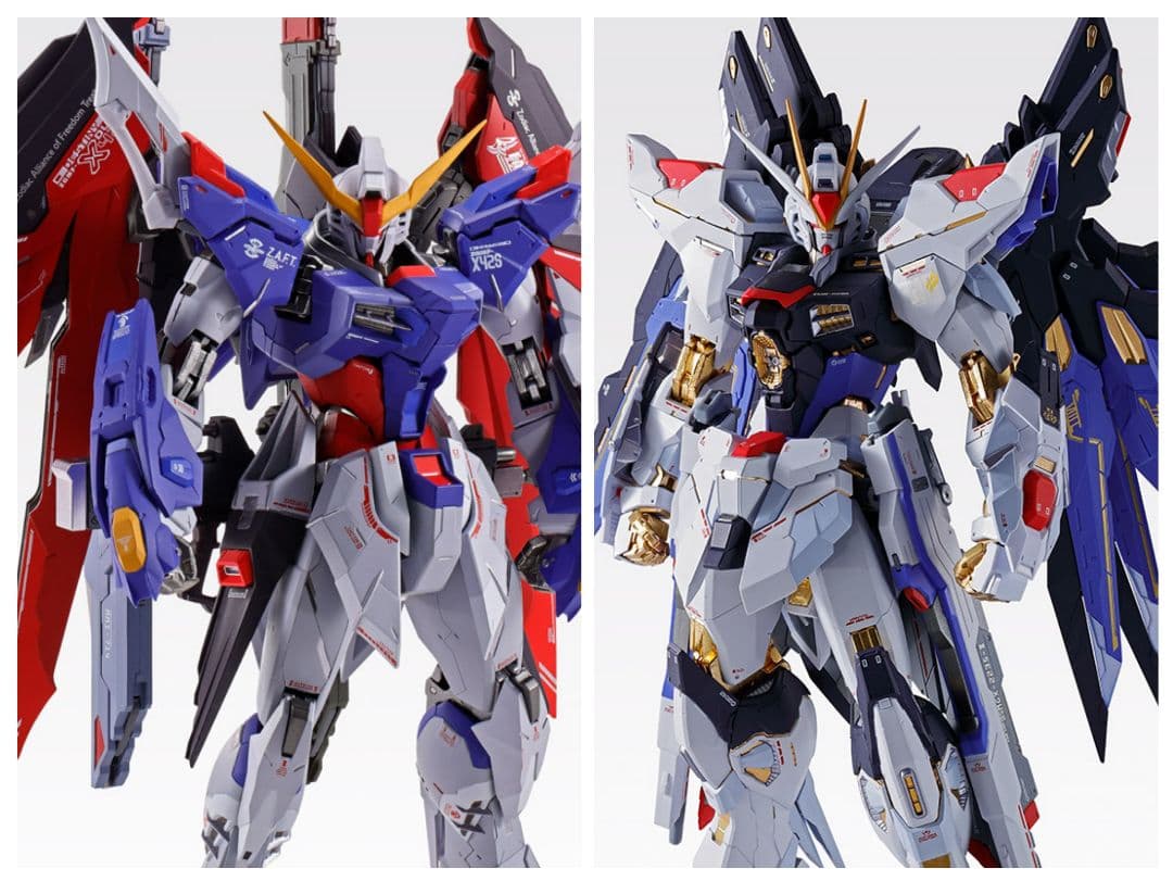 メタルビルド ストライクフリーダム SOULBLUE&デスティニーSOULRED