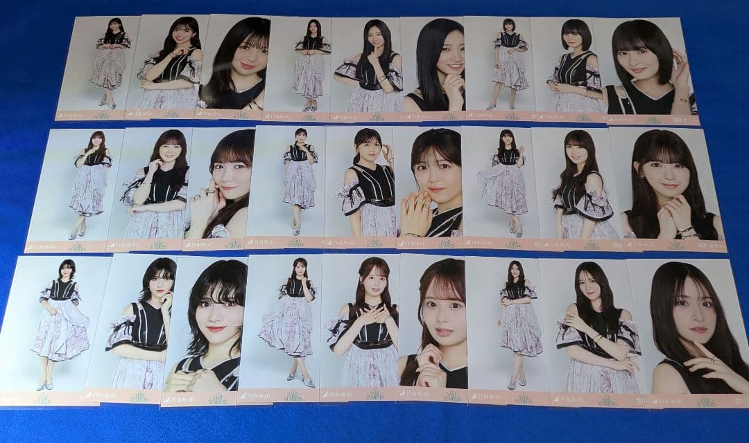 乃木坂46 same numbers　生写真　３８コンプ　１１４枚　フルコンプ