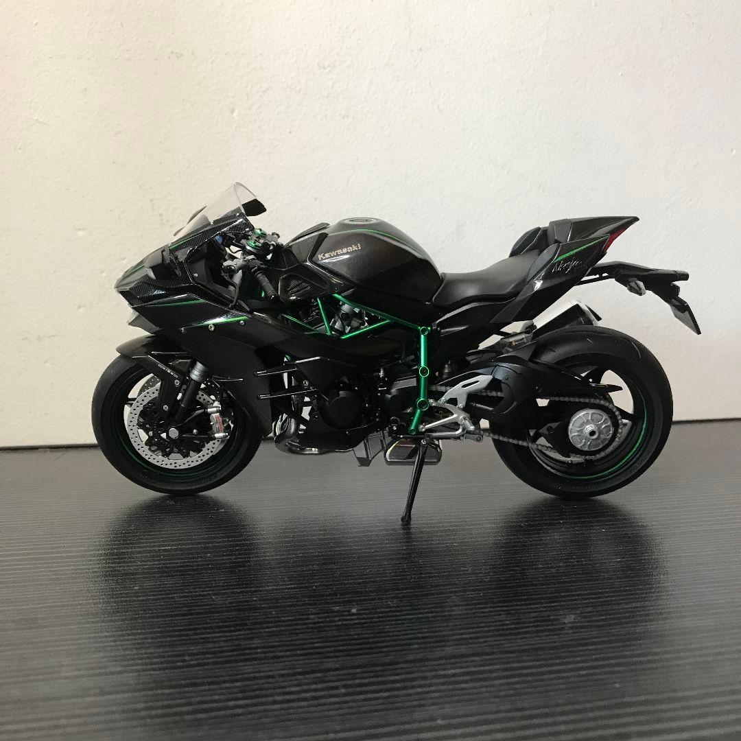 カワサキ H2 CARBON, タミヤプラモデル完成品