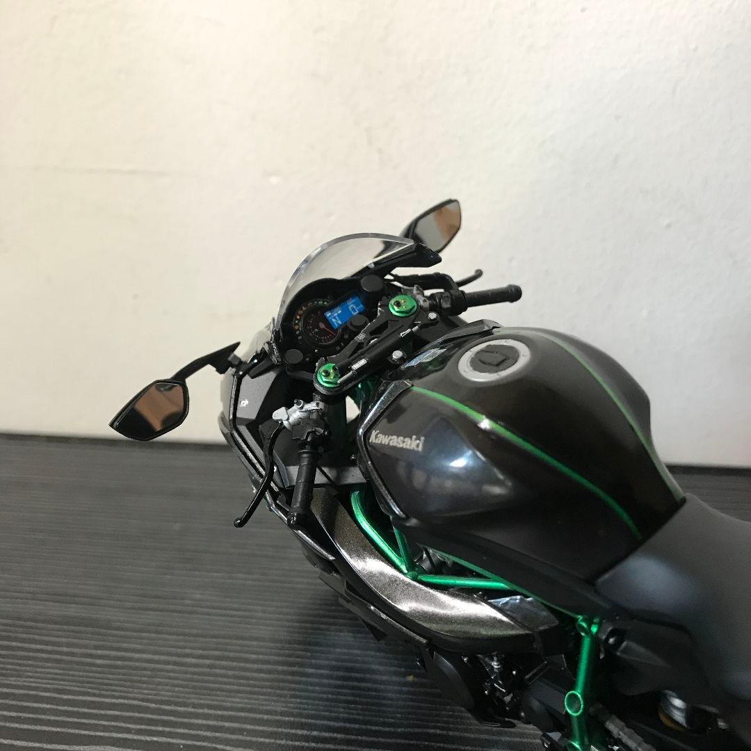 カワサキ H2 CARBON, タミヤプラモデル完成品