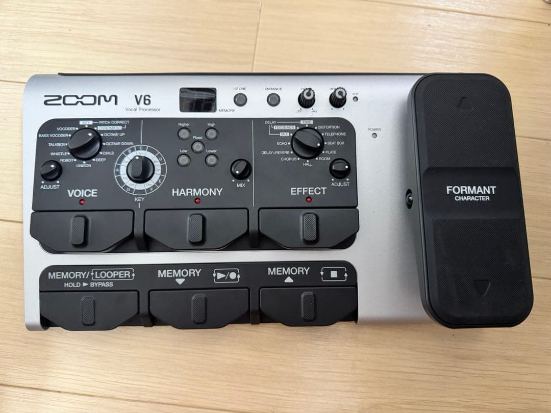 【たまちゃん】 Zoom V6 ボーカルエフェクター