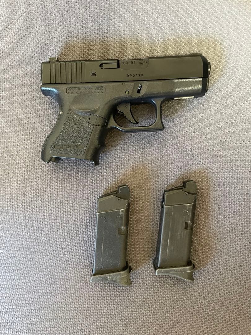 東京マルイ GLOCK26 GBB ガスブローバック 本体＋マガジン2つ