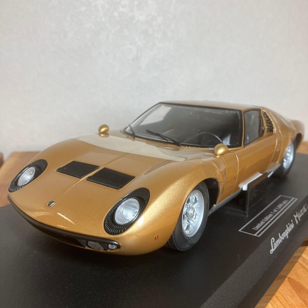 京商 1/18 ランボルギーニ ミウラ P400 ゴールド