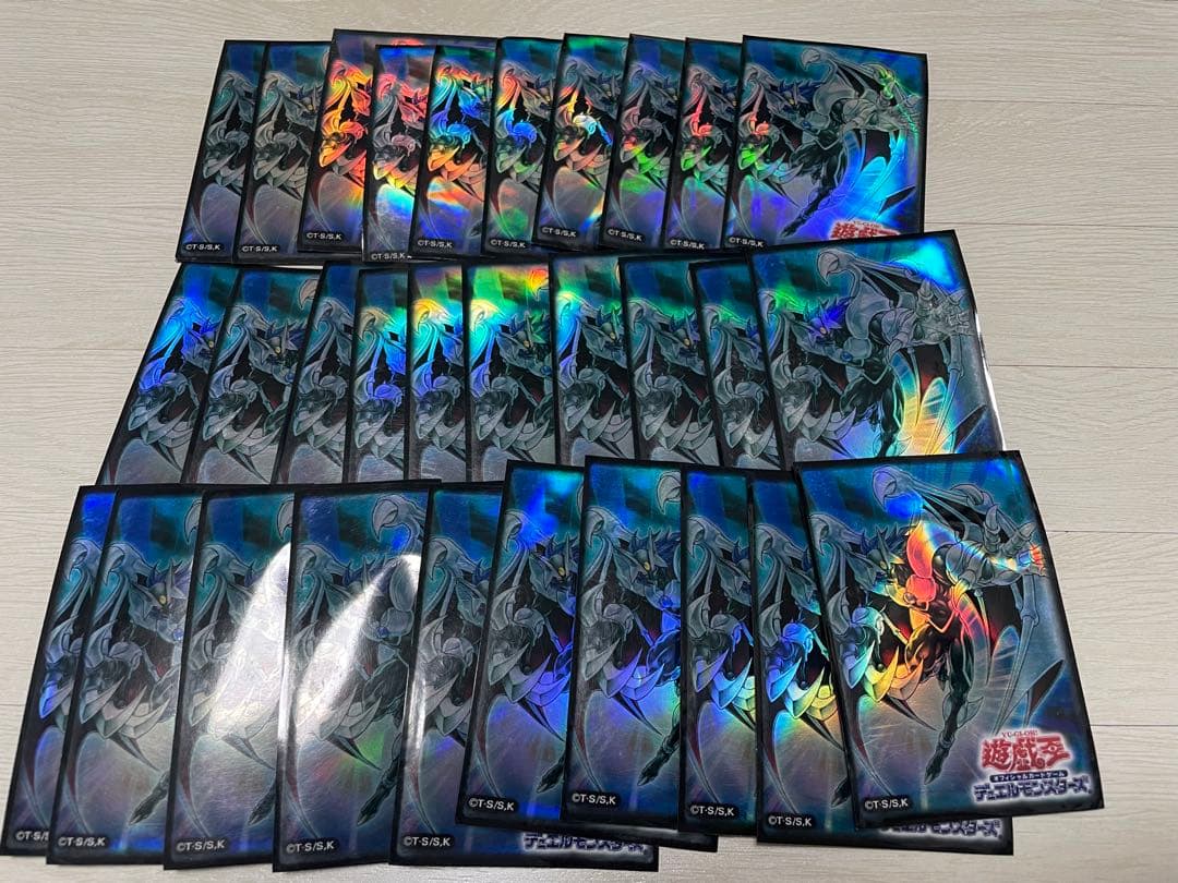 遊戯王　カオスネオス　初期スリーブ　50枚