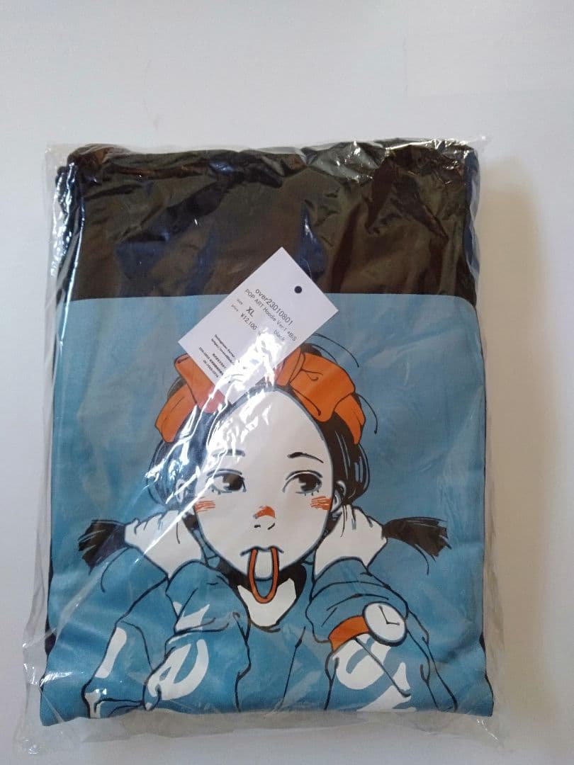 BiS　オーバープリント　overprint　コラボ　パーカー　XL　古塔つみ