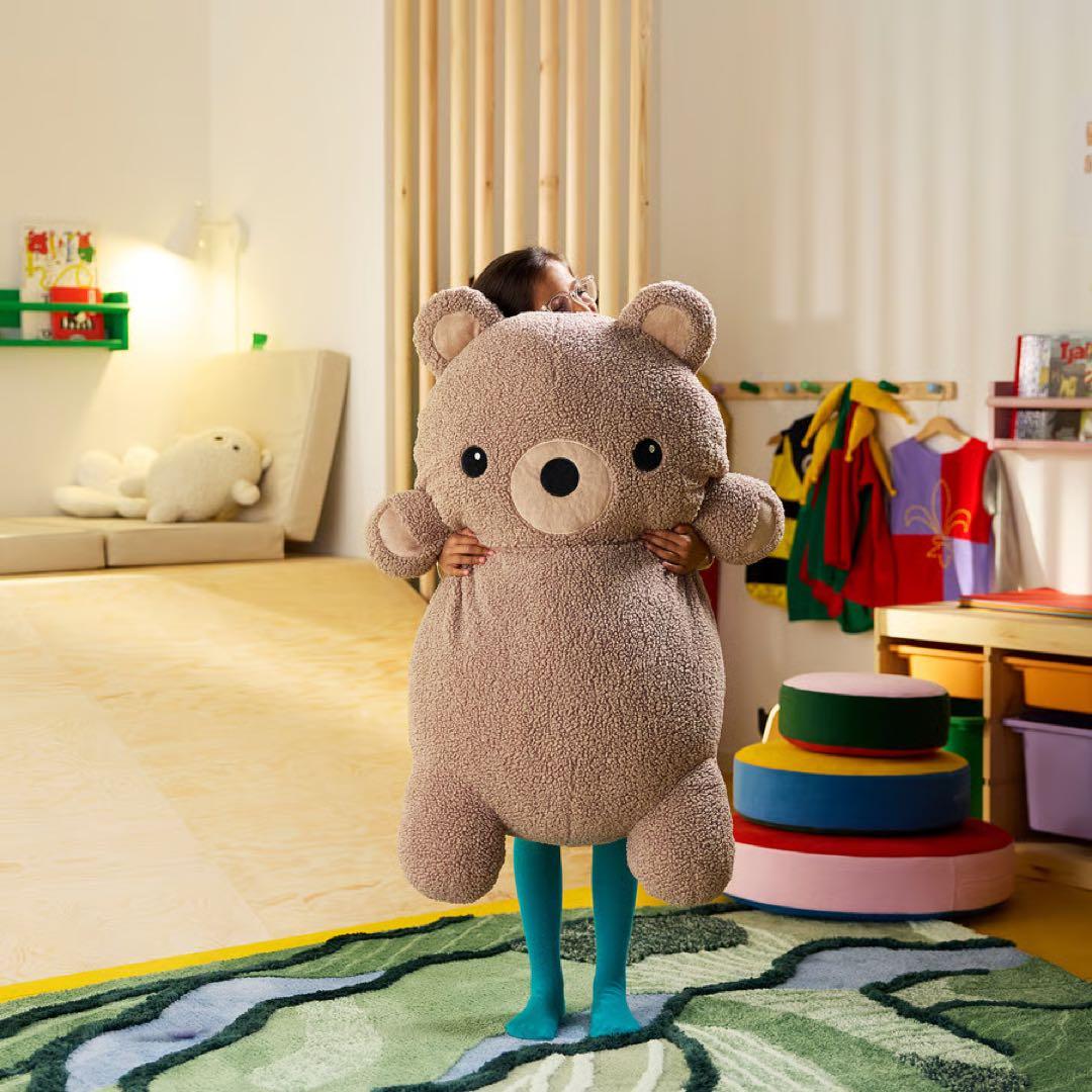 IKEA イケア　グレイシモイス　ぬいぐるみ　くまさん　体長100 cm