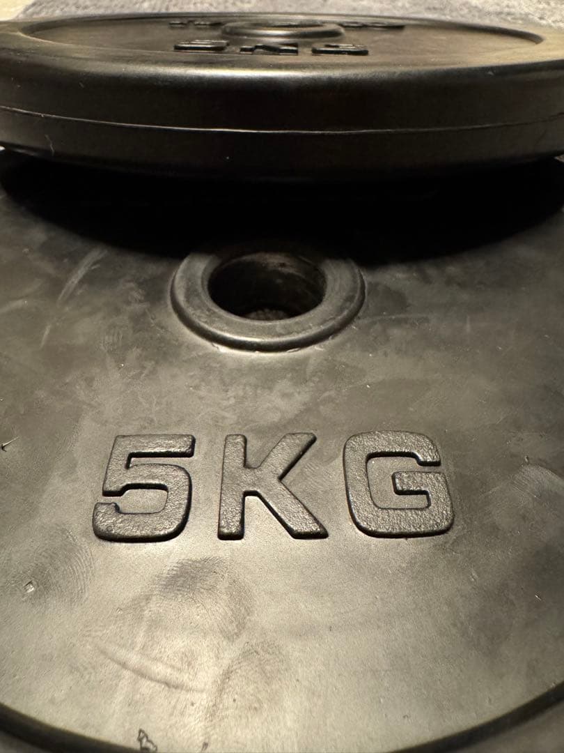IVANKO 5kg バーベルプレート Φ28mm