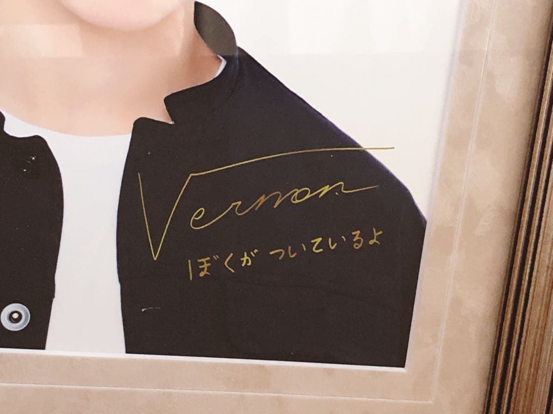 SEVENTEEN 2019 MUSEUM 額装写真 バーノン