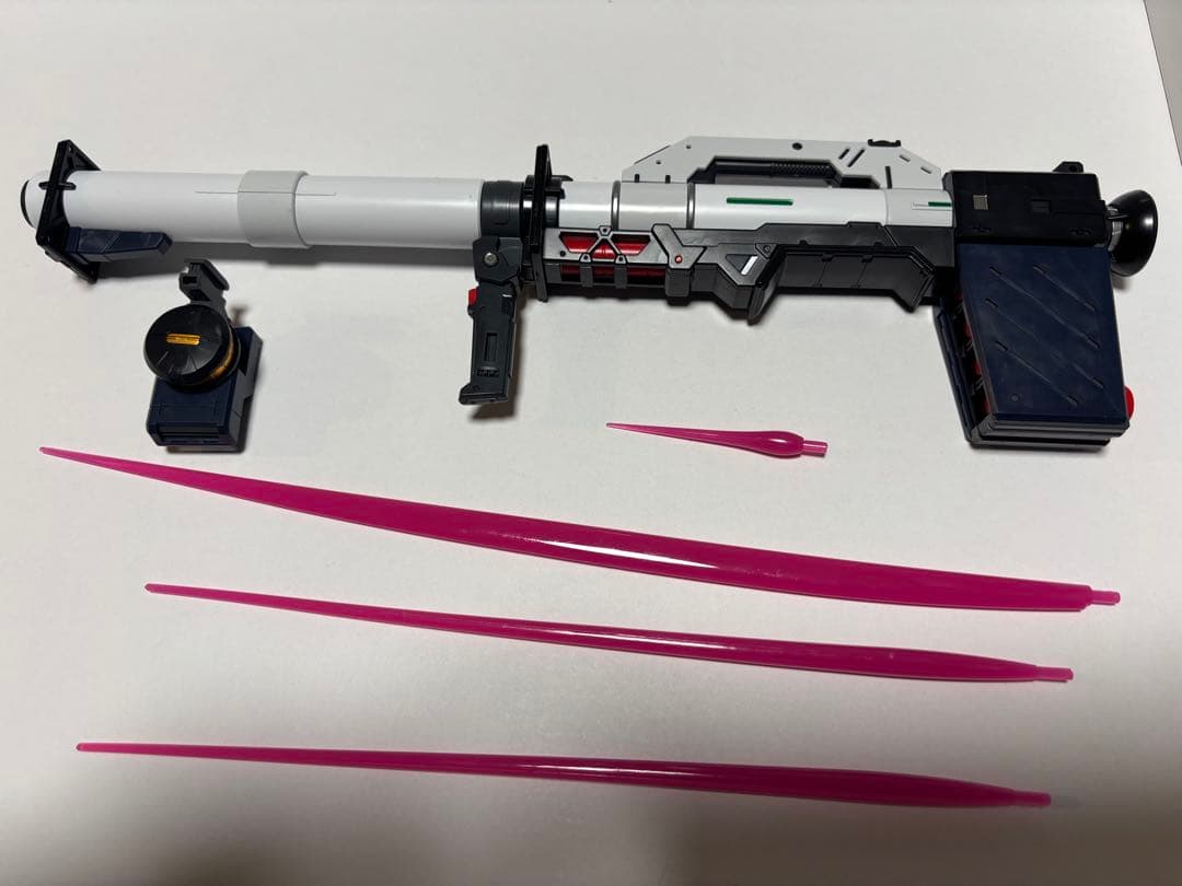 【ガンプラ完成品】 PGU νガンダム LEDユニット点灯確認済 取説有り