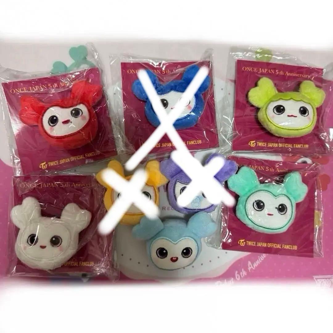 TWICE ぬいぐるみバッジ　まとめ売り
