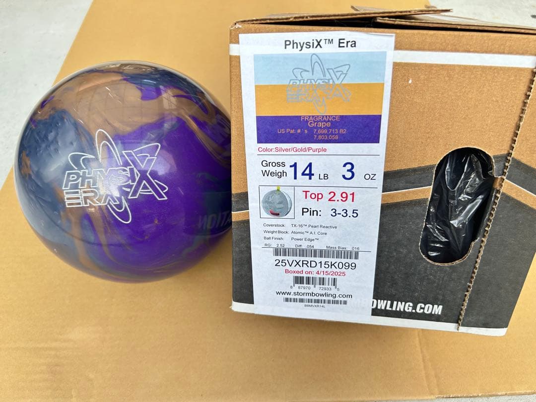 STORM PhysiX Era ボウリングボール 14LB
