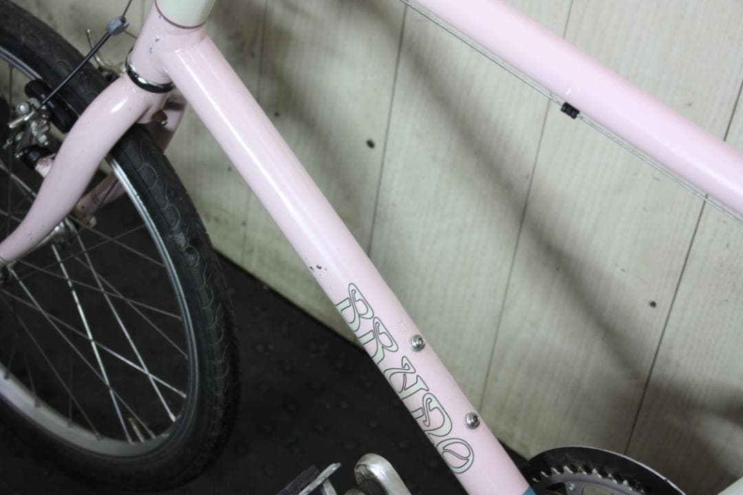 ブルーノ(BRUNO)　20インチ シマノ7速 クロモリ 460mm ミニベロ