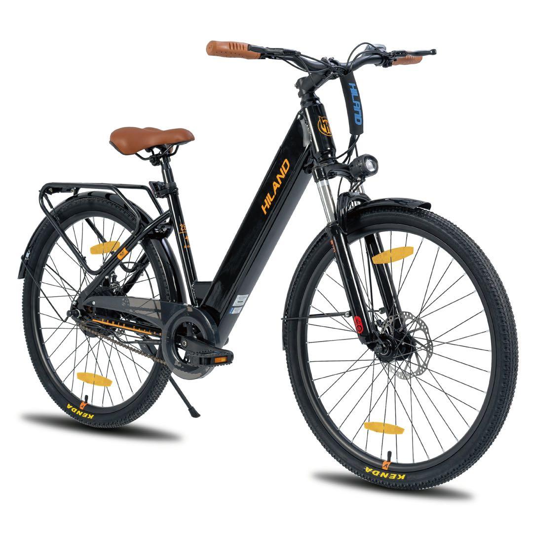 HILAND 電動アシスト自転車 ブラック