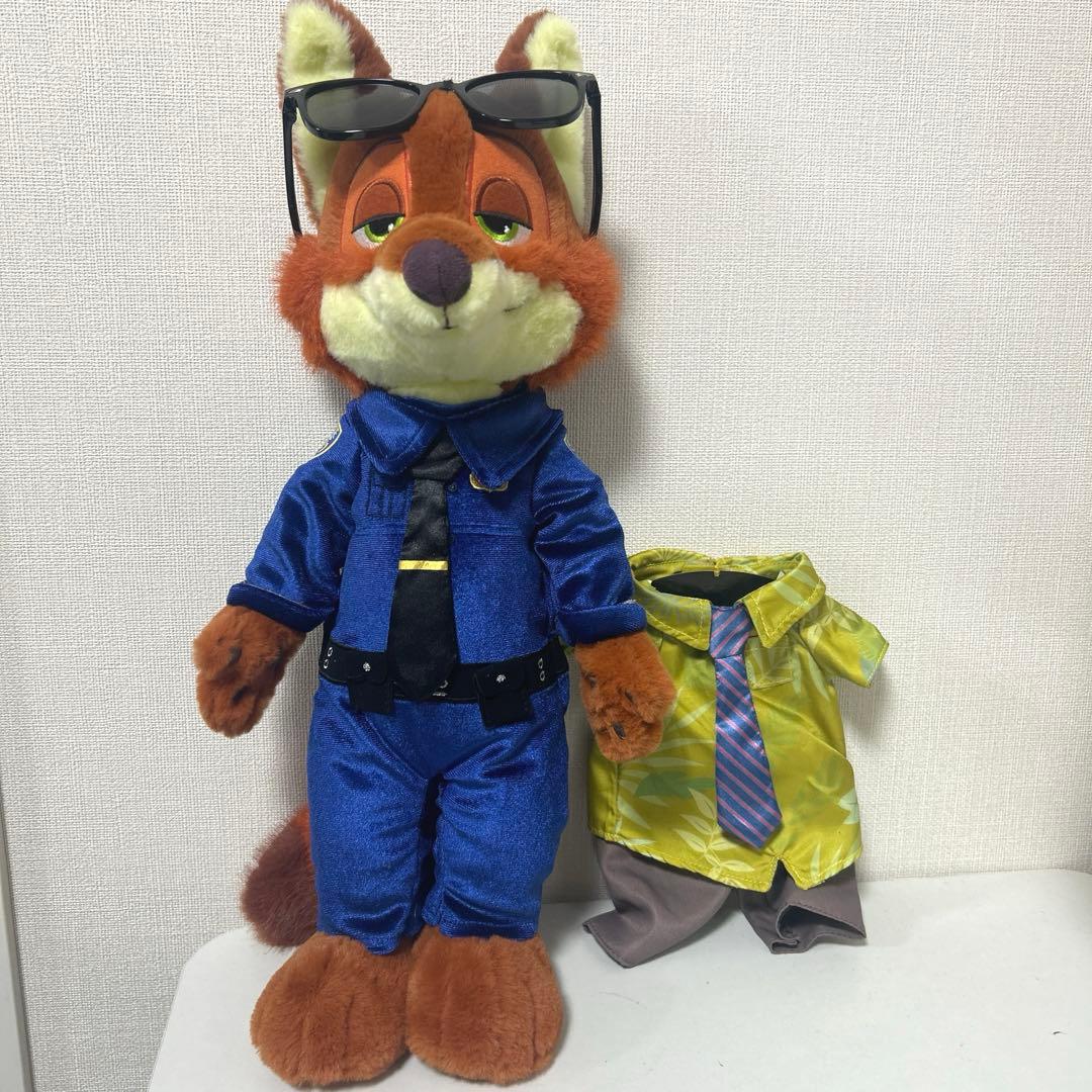 ニック・ワイルド ぬいぐるみ・コスチューム セット Fav'plushies