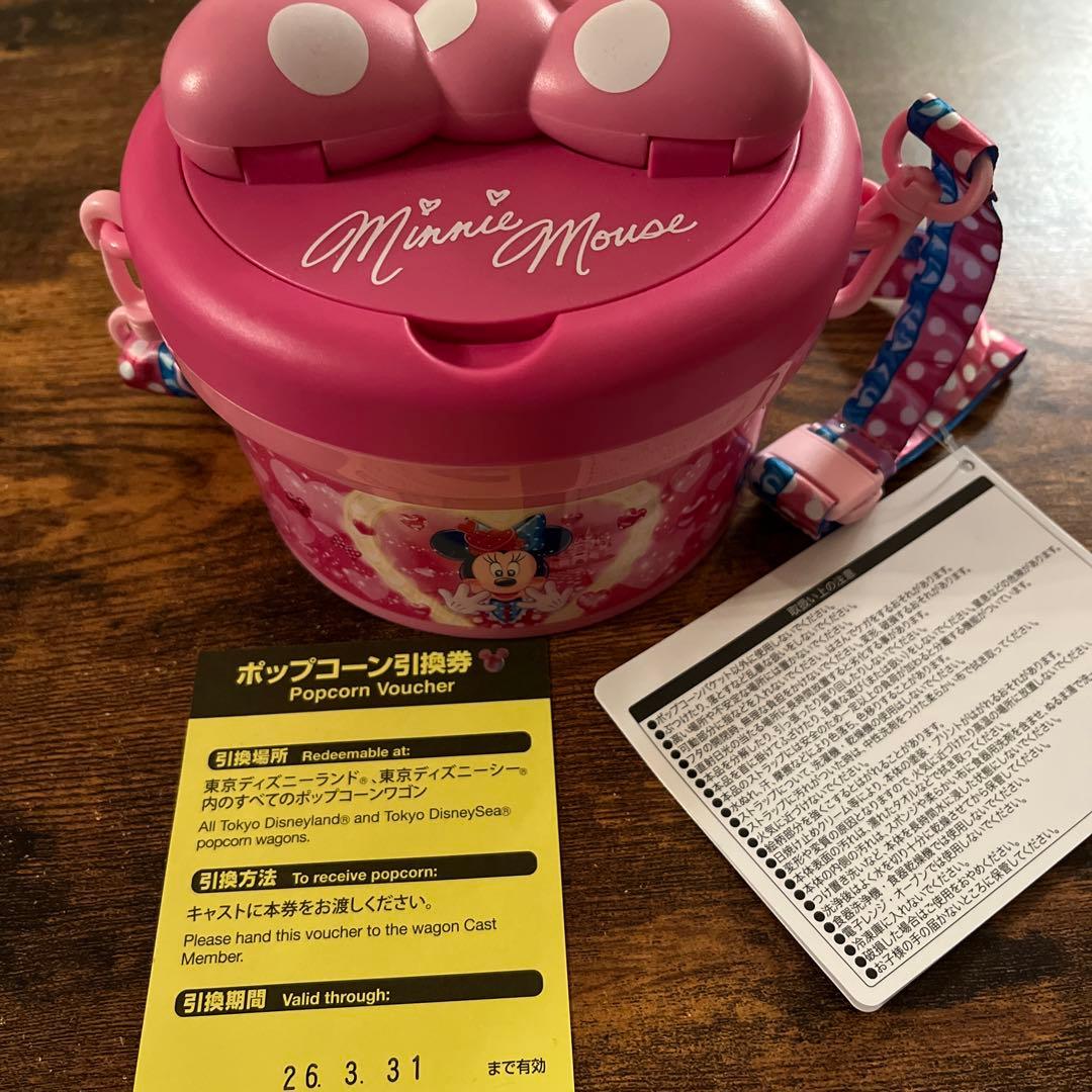 東京ディズニーランド　ミニーのファンダーランド　ポップコーンバケット