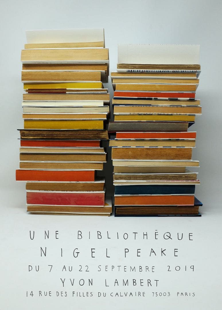 フランス現地完売品 人気北欧アーティストNigel Peake 両面ポスター
