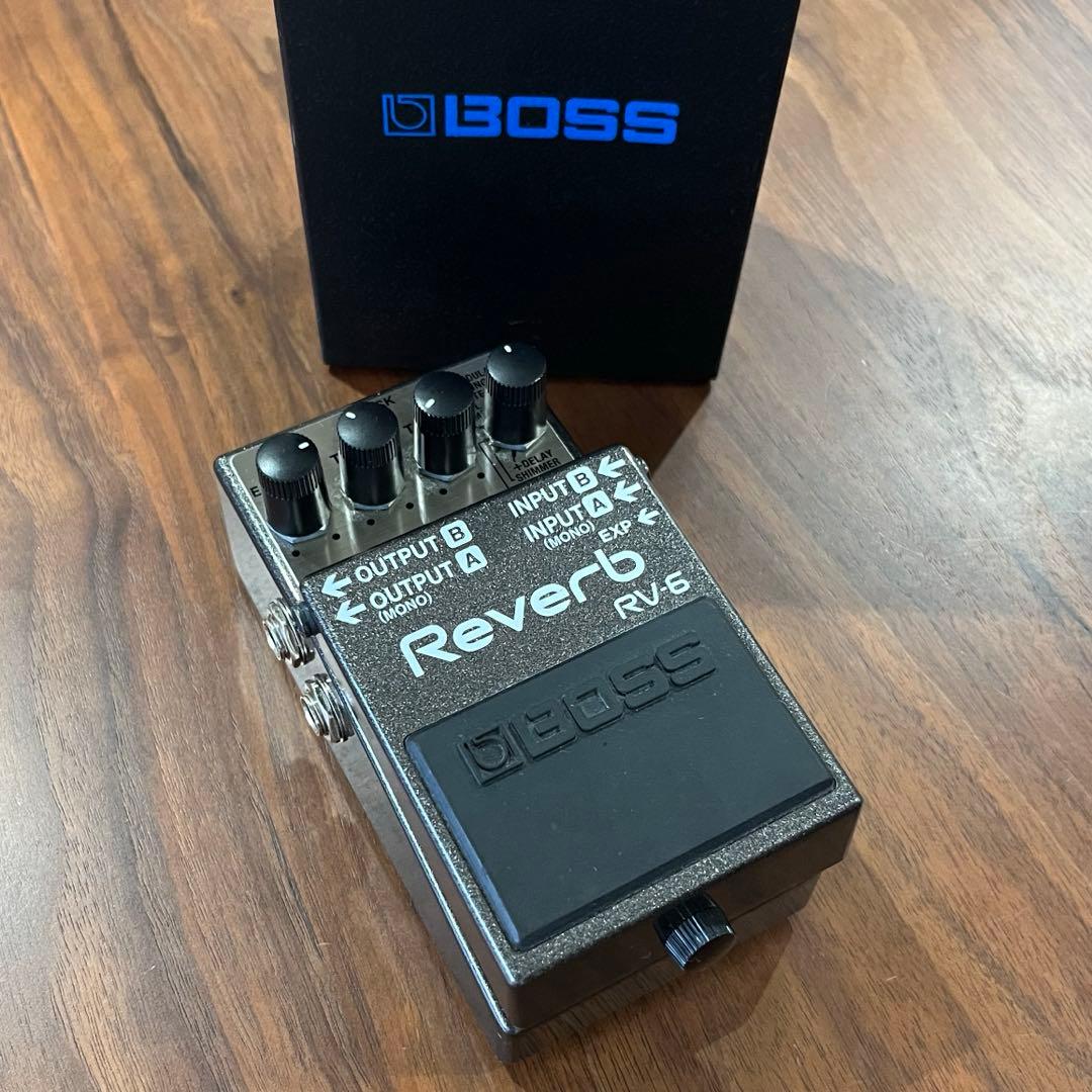 BOSS RV-6 リバーブ ほぼ美品 箱付き