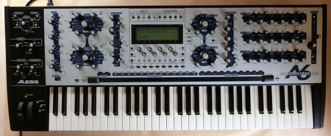 【ジャンク】Alesis Andromeda A6 アナログ16ポリ