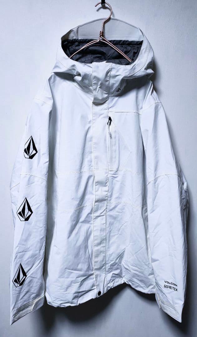 【VOLCOM ボルコム】 スノーボードウェア ゴアテックス ホワイト メンズ