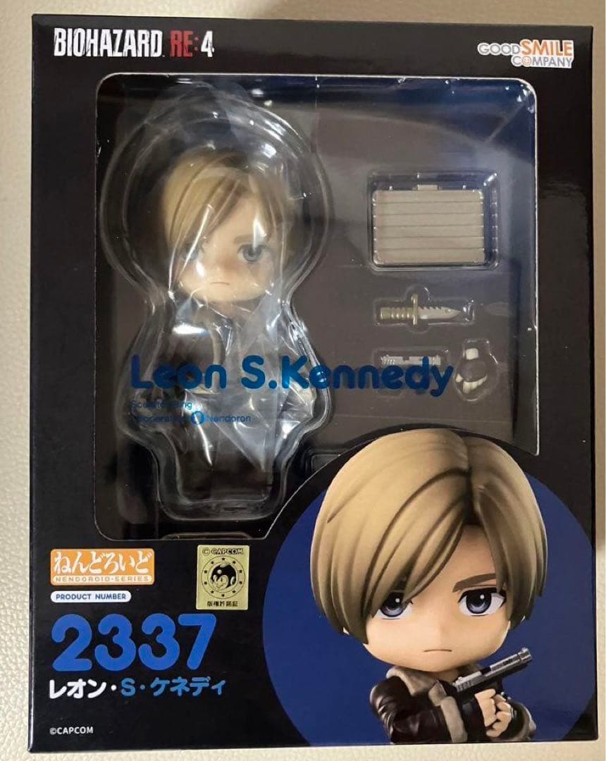 新品 未開封 ねんどろいど レオン・S・ケネディ バイオハザード RE:4