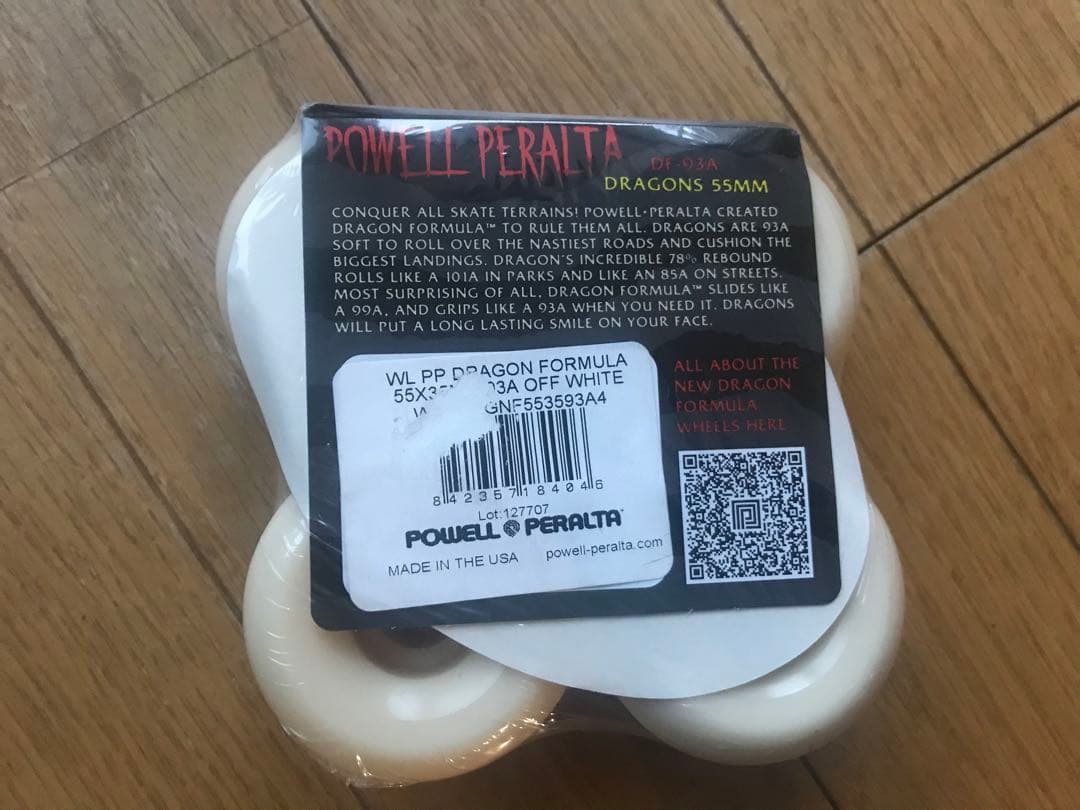 スケートボード POWELL PERALTA WHEEL DRAGON FORMULA 55mm
