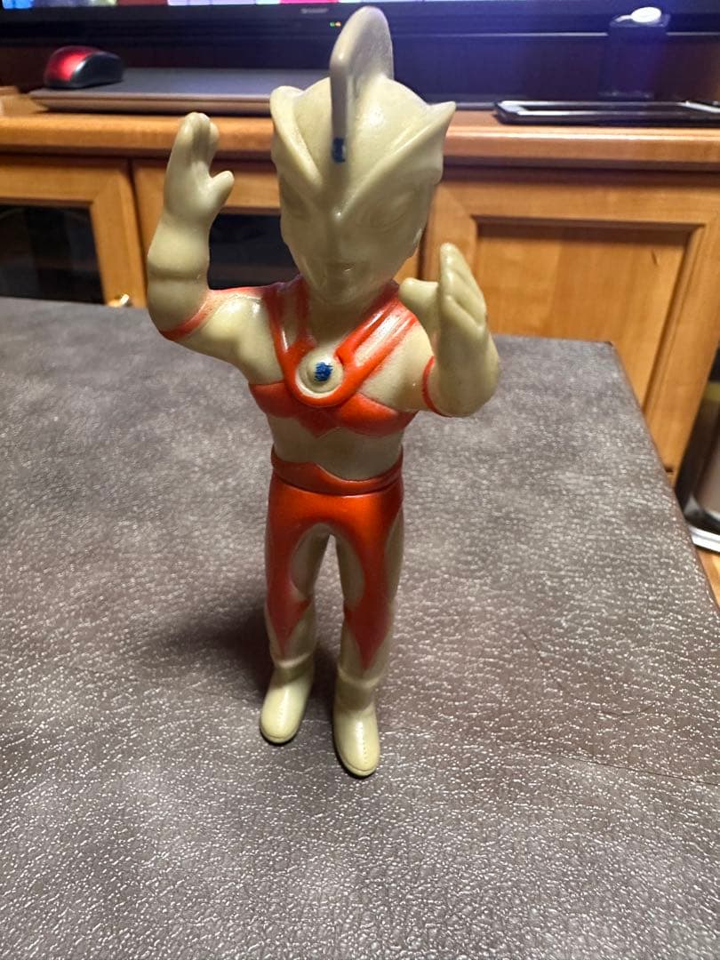 ウルトラマンエース　ソフビ　ブルマアク　当時物　円谷プロ