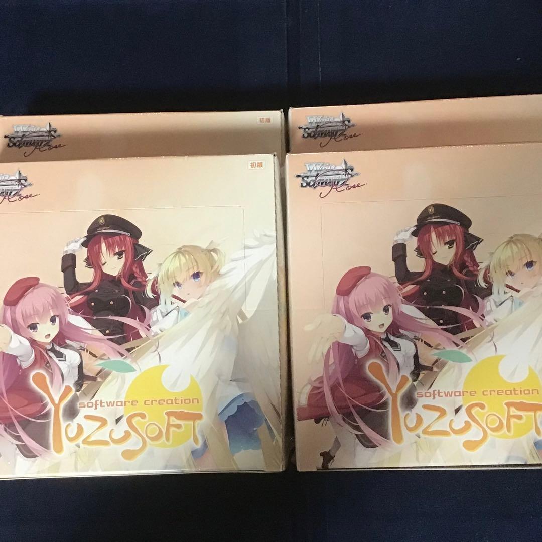 ヴァイスシュヴァルツロゼ ゆずソフト BP 新品 未開封　4BOX
